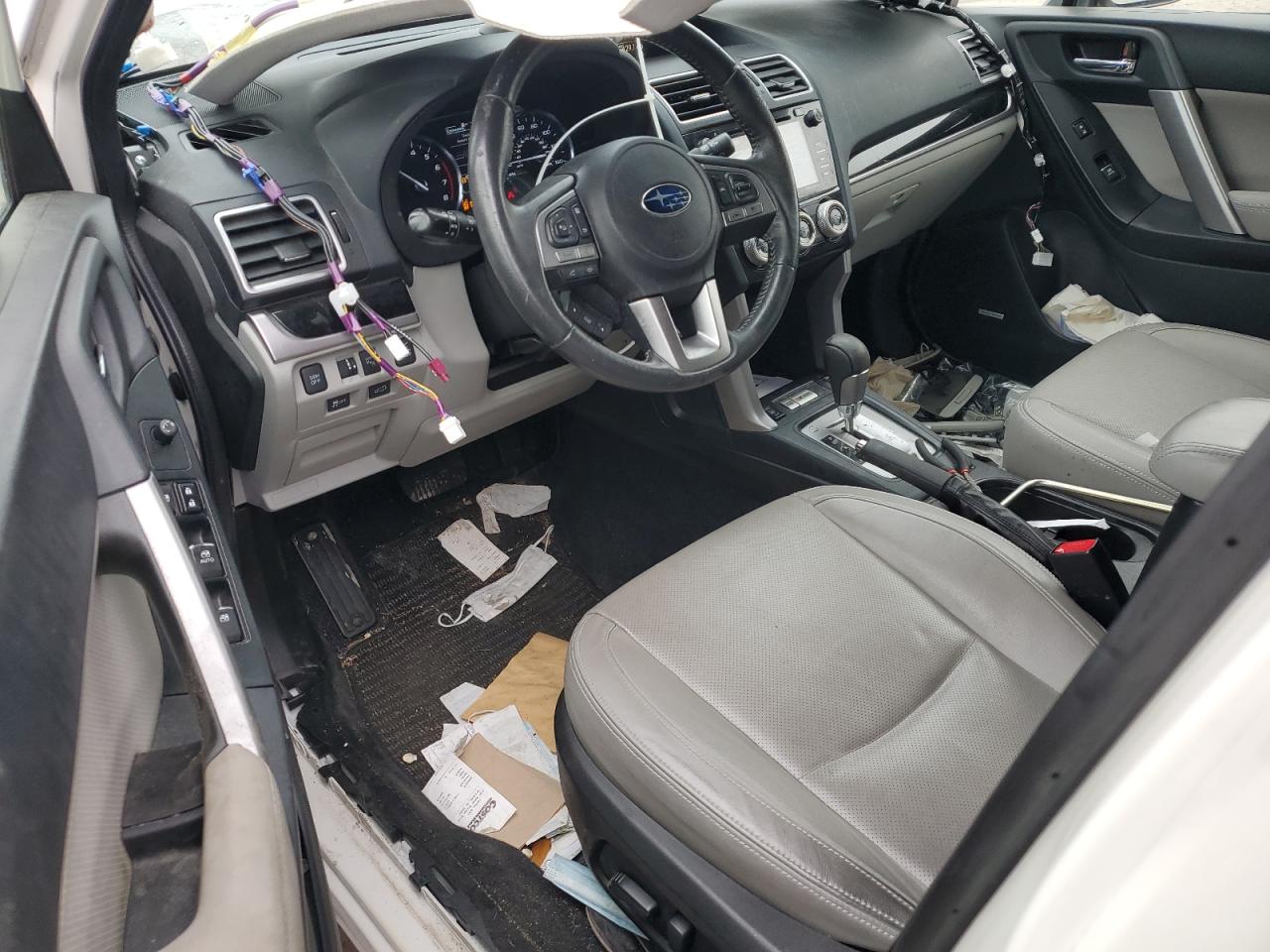 2017 Subaru Forester VIN JF2SJARC7HH537049 Copart auction photo, rear end / side damage thumbnail 8