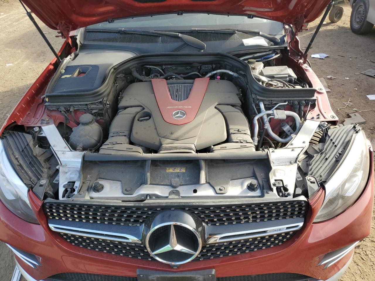 2018 Mercedes-Benz GLC VIN WDC0J6EB7JF429221 Copart auction photo, side / front end damage thumbnail 13