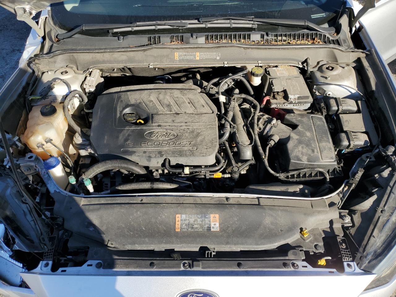 2017 Ford Fusion VIN 3FA6P0HD3HR275781 Copart auction photo, front end / side damage thumbnail 11