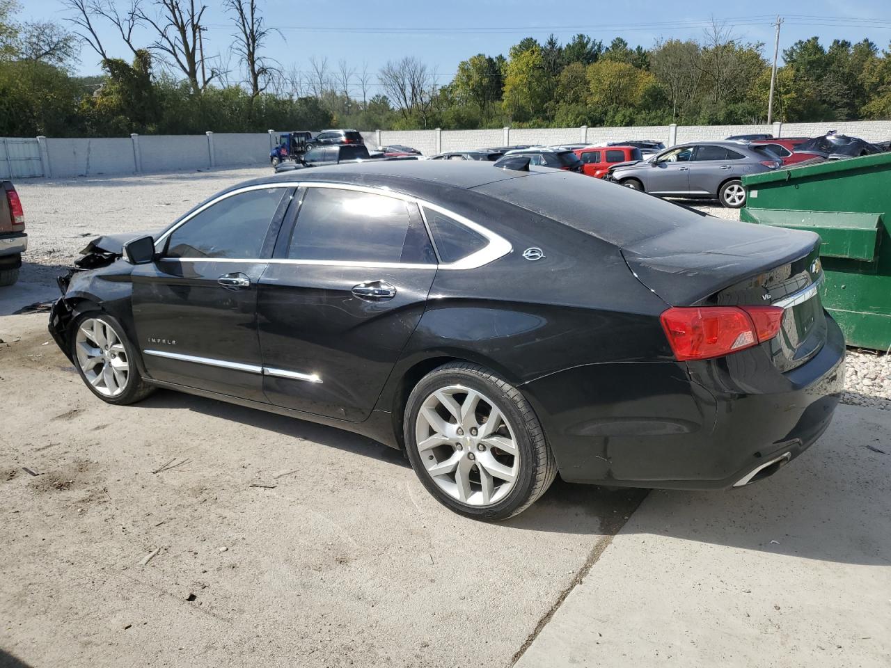 2018 Chevrolet Impala VIN 2G1125S3XJ9163841 Copart auction photo, front end damage thumbnail 2