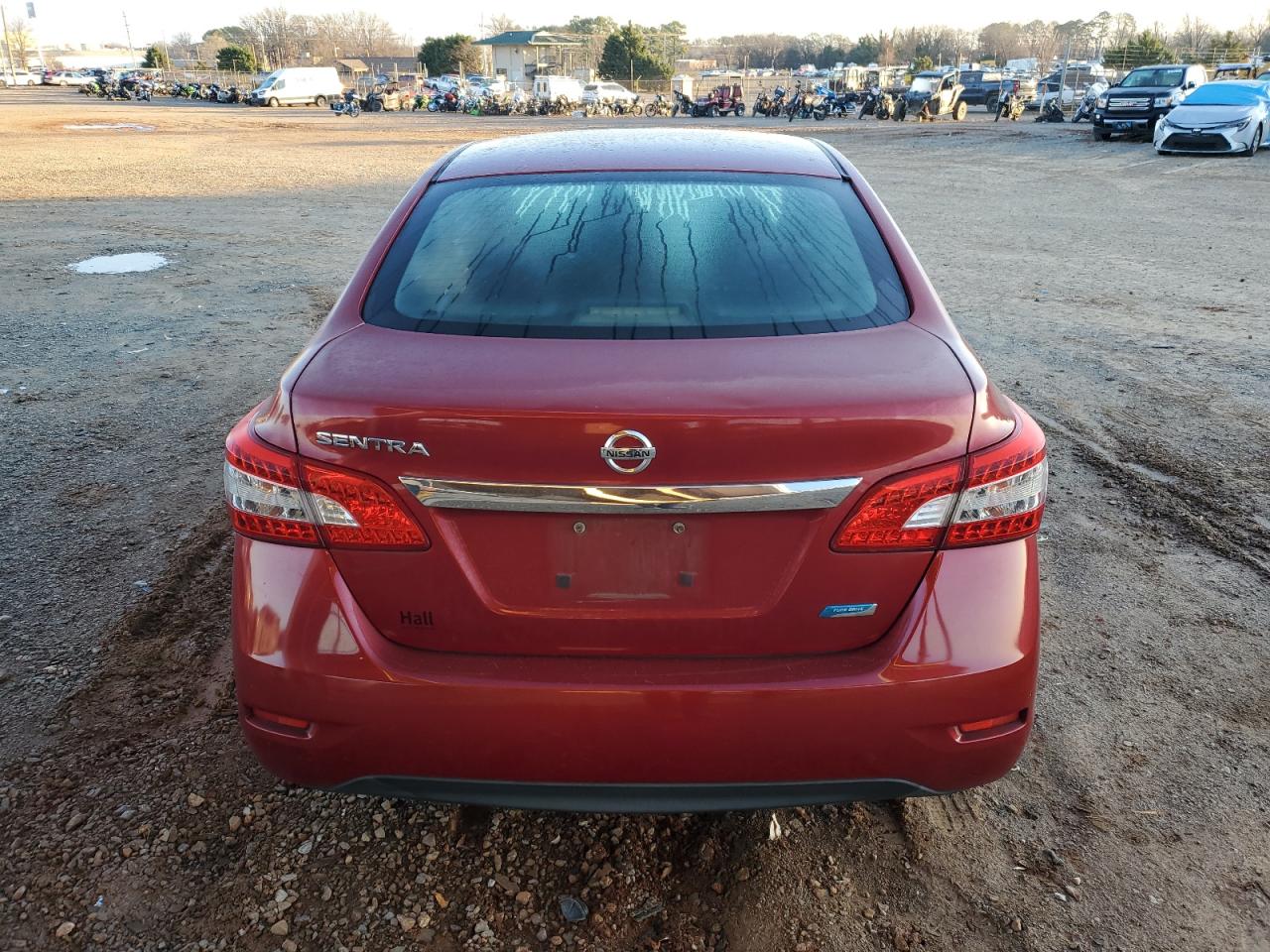 2013 Nissan Sentra VIN 3N1AB7AP5DL753330 Copart auction photo, front end damage thumbnail 6