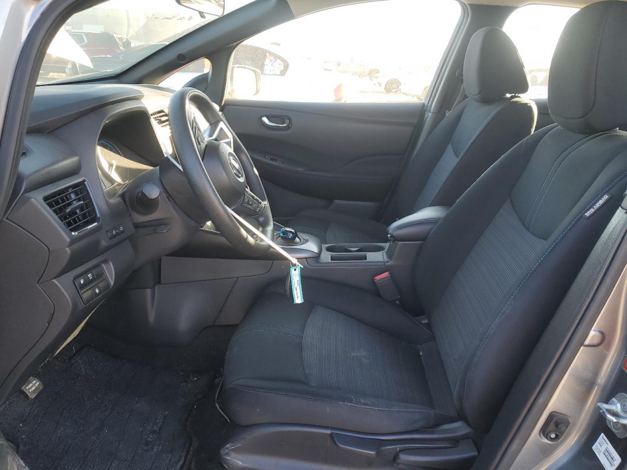 2021 Nissan Leaf VIN 1N4BZ1BV0MC552671 Copart auction photo, rear end damage thumbnail 7