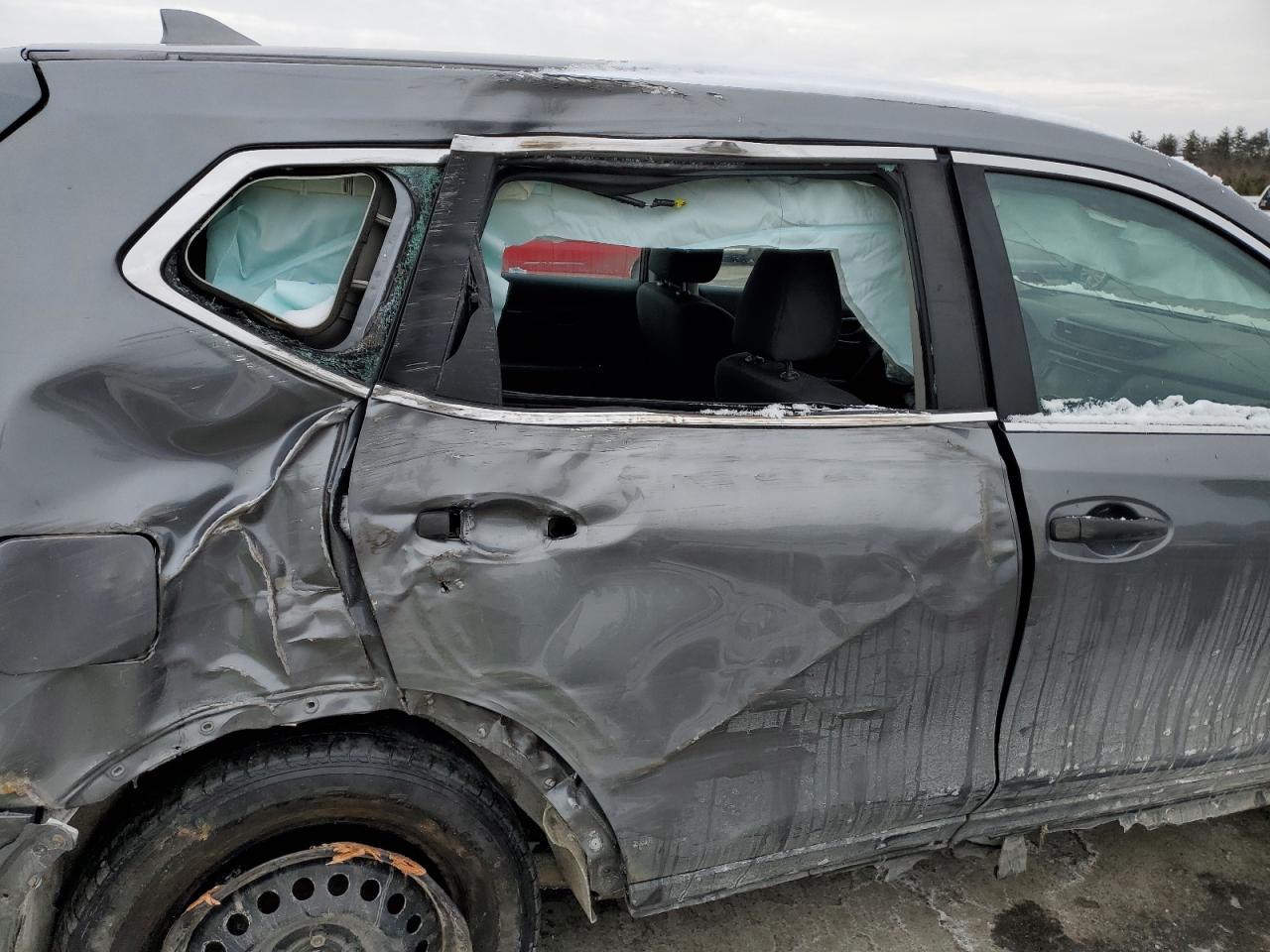 2019 Nissan Rogue VIN 5N1AT2MV6KC841721 Copart auction photo, side damage thumbnail 11