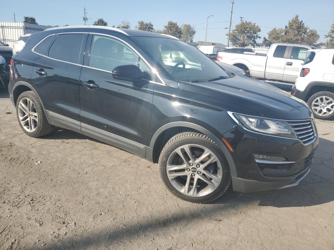 2016 Lincoln MKC VIN 5LMCJ3D91GUJ31485 Copart auction photo, front end / rejected repair damage thumbnail 4