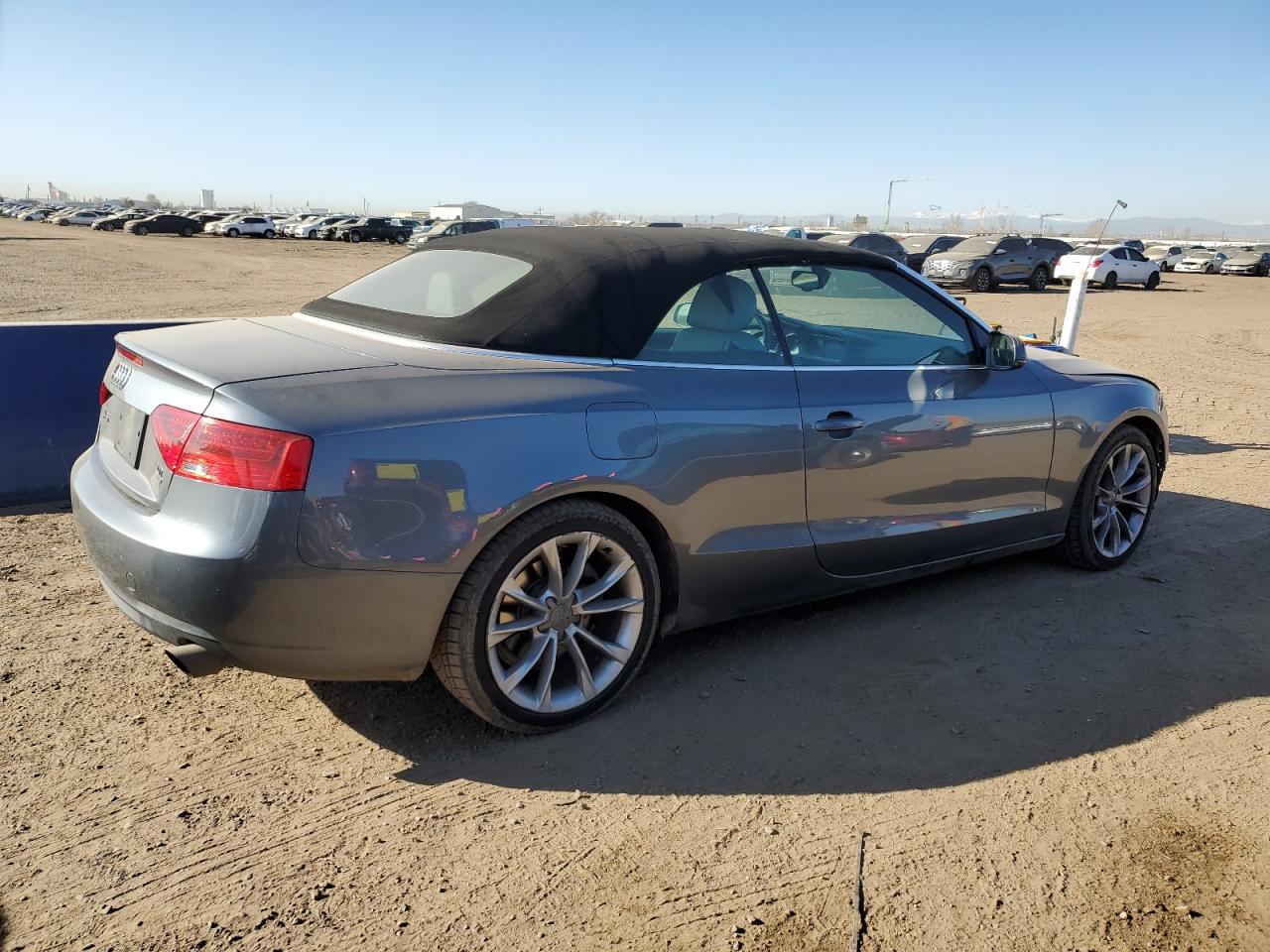 2013 Audi A5 VIN WAULFAFH5DN001598 Copart auction photo, front end damage thumbnail 3