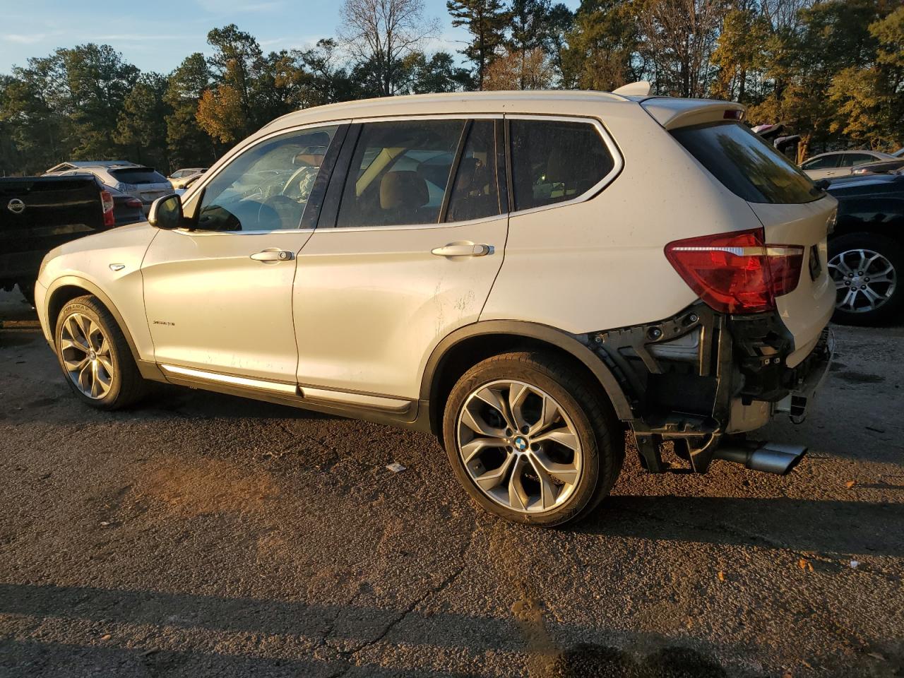 2016 BMW X3 VIN 5UXWX9C55G0D85004 Copart auction photo, rear end damage thumbnail 2
