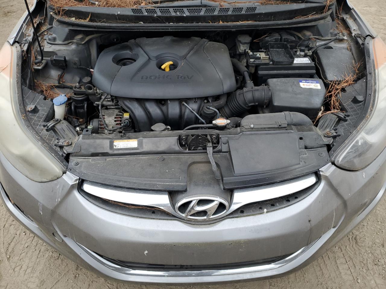 2011 Hyundai Elantra VIN KMHDH4AE8BU094941 Copart auction photo, mechanical / minor dent/scratches damage thumbnail 11