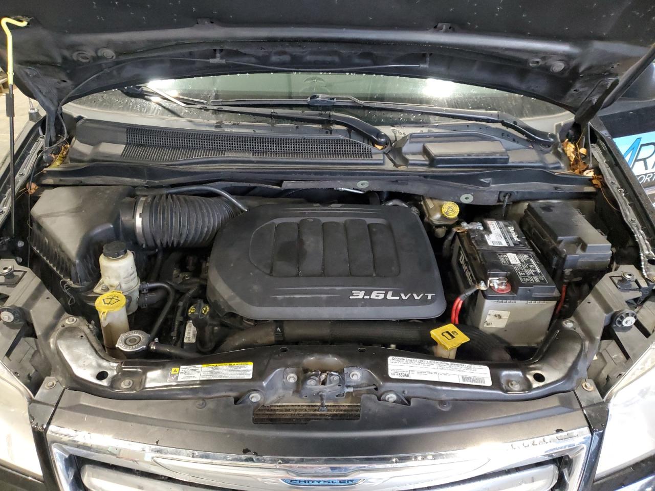 2012 Chrysler Town & Country VIN 2C4RC1BG3CR362588 Copart auction photo, rear end / minor dent/scratches damage thumbnail 12