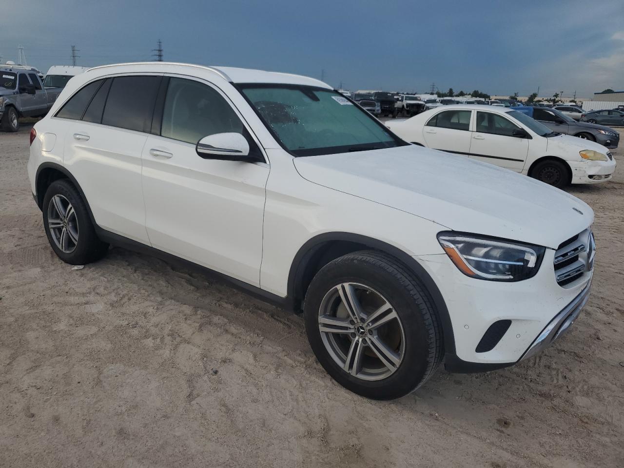 2021 Mercedes-Benz GLC VIN W1N0G8DB1MF869823 Copart auction photo, mechanical damage thumbnail 4