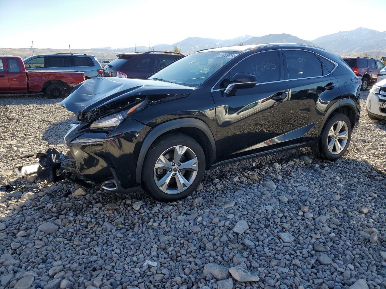 2017 Lexus NX VIN JTJBARBZ7H2116508