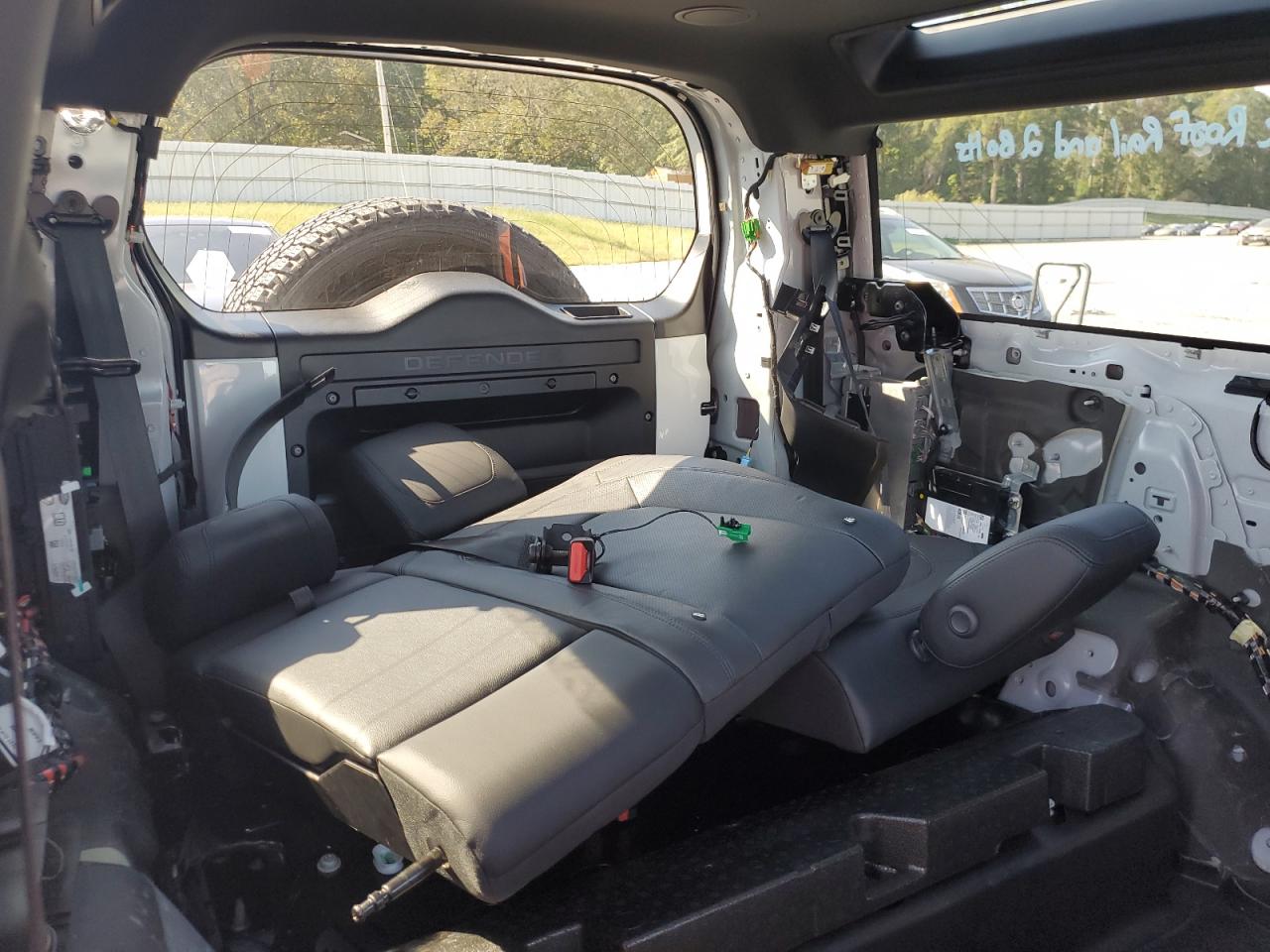 2023 Land Rover Defender VIN SALEP6EU8P2208389 Copart auction photo, rear end damage thumbnail 11
