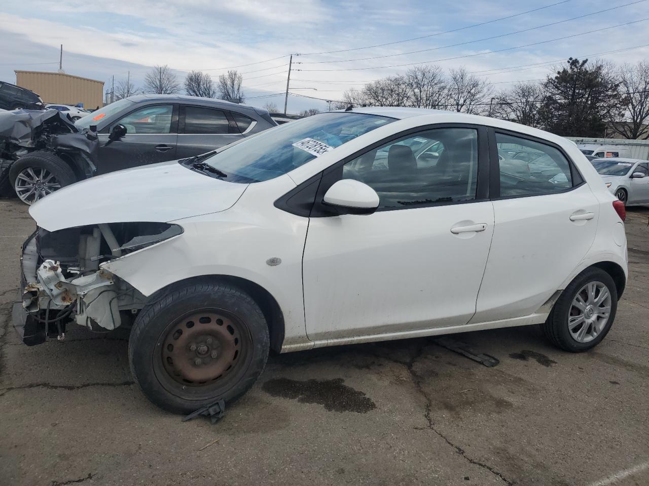 2011 Mazda 2 VIN JM1DE1HY0B0128048 - Copart auction photo