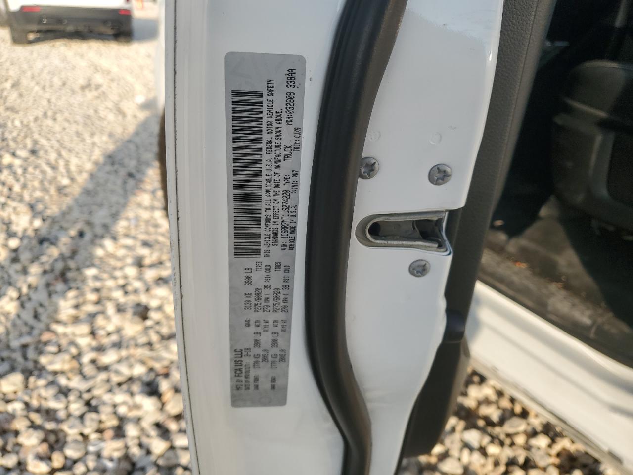 2018 RAM 1500 VIN 1C6RR7MT1JS274220 Copart auction photo, mechanical / side damage thumbnail 14
