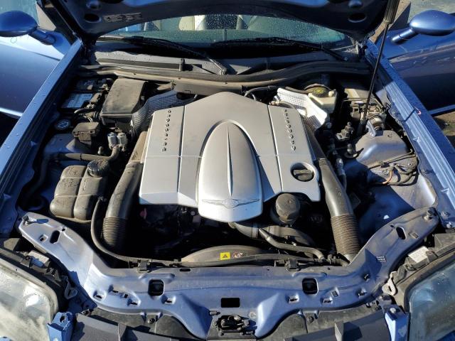 2006 Chrysler Crossfire VIN 1C3AN65L26X064069 Copart auction photo, rear end / side damage thumbnail 11