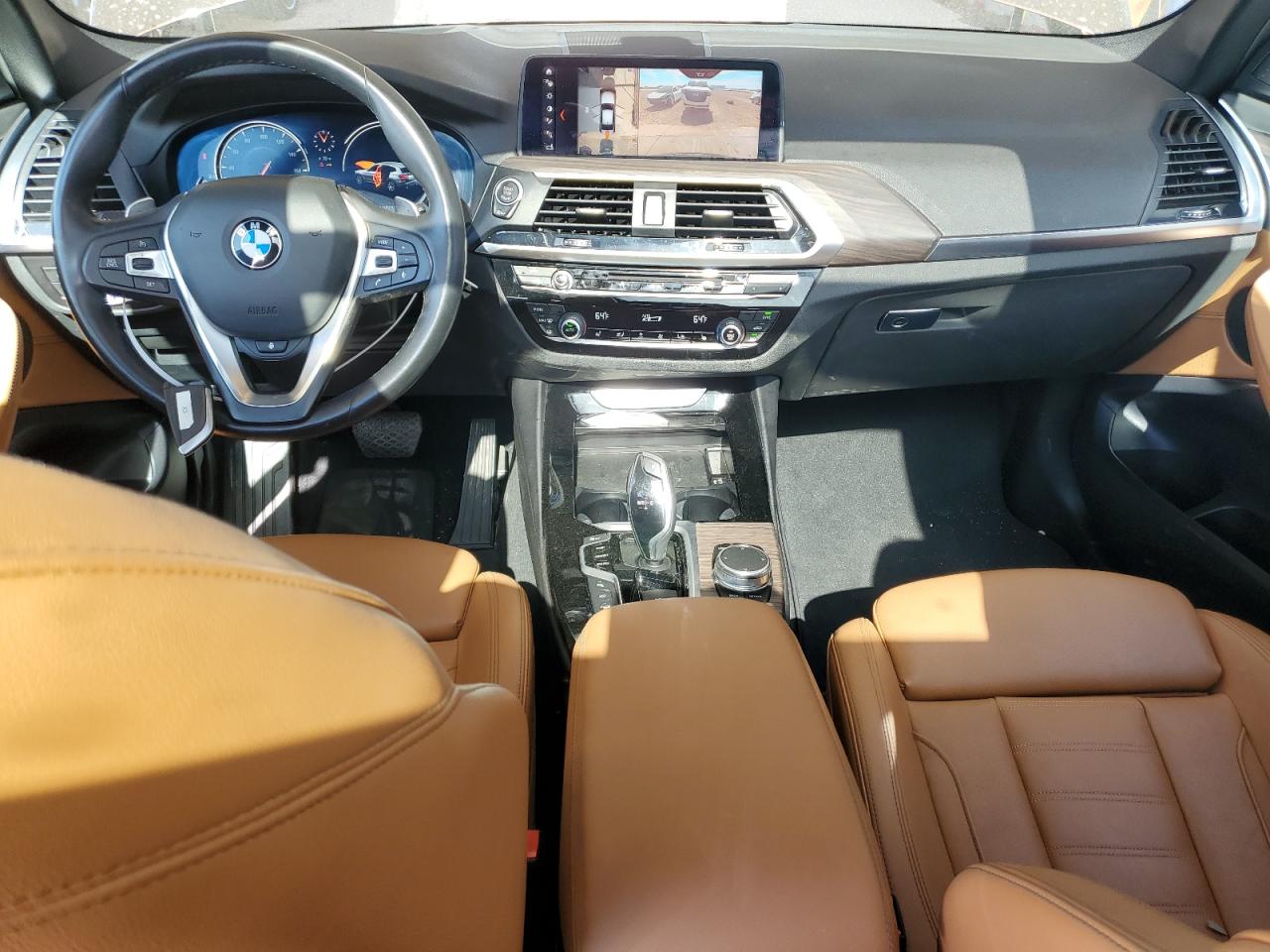 2018 BMW X3 VIN 5UXTR9C59JLD73909 Copart auction photo, front end / side damage thumbnail 8