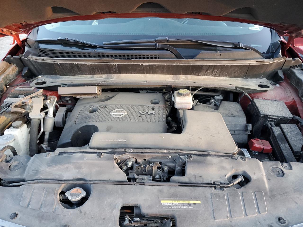 2016 Nissan Pathfinder VIN 5N1AR2MM5GC625050 Copart auction photo, side damage thumbnail 12