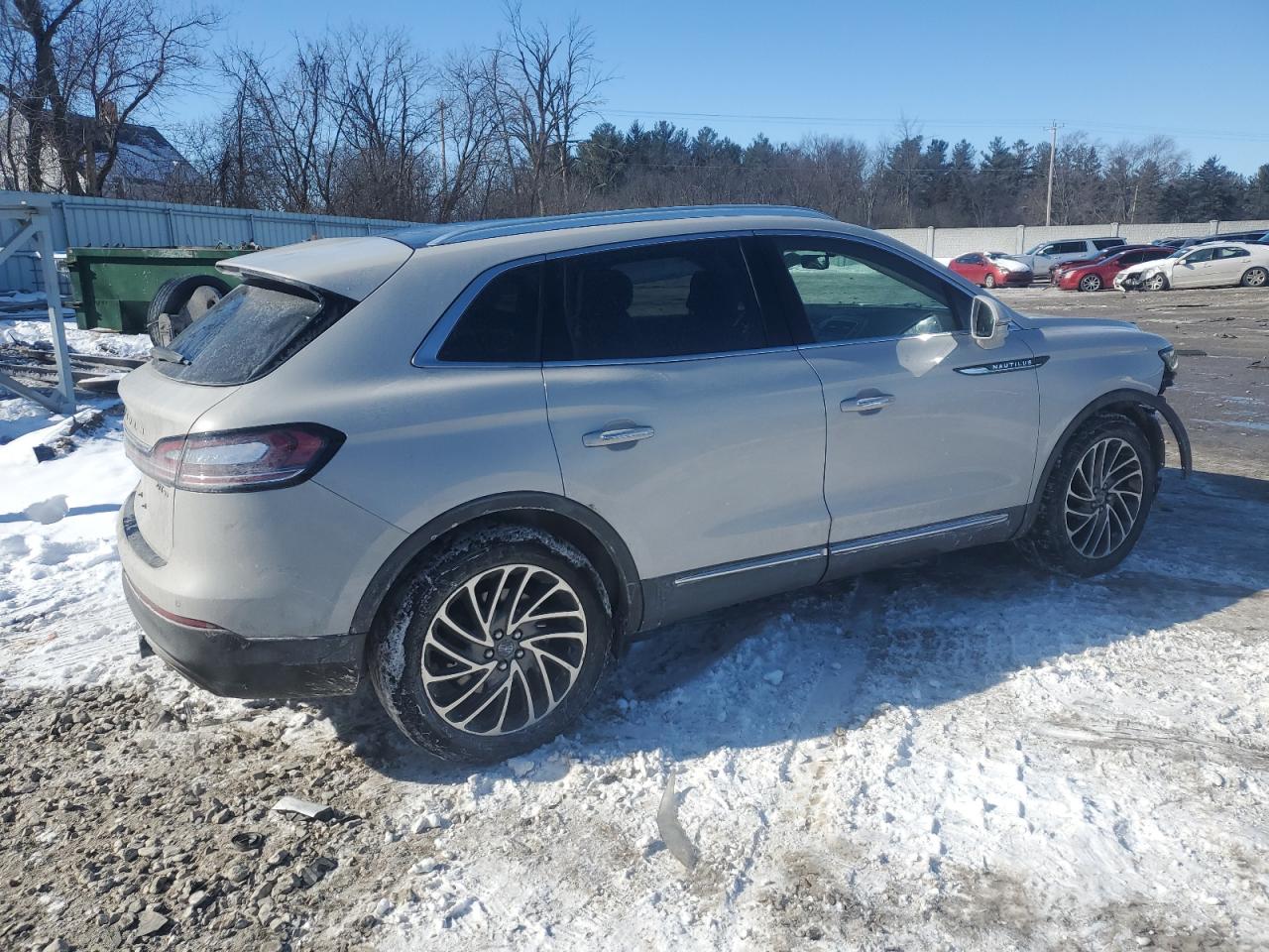 2019 Lincoln Nautilus VIN 2LMPJ8LP0KBL66836 Copart auction photo, front end damage thumbnail 3