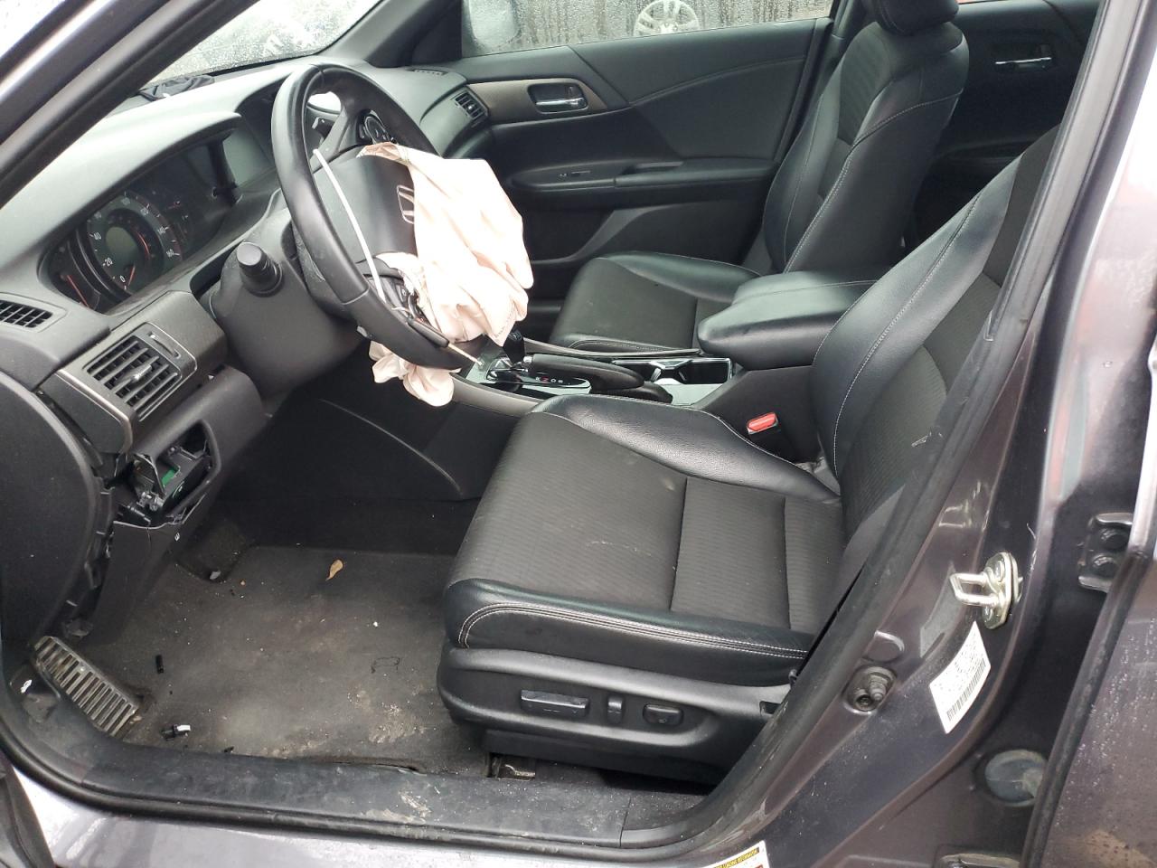 2017 Honda Accord VIN 1HGCR2F55HA186546 Copart auction photo, front end damage thumbnail 7
