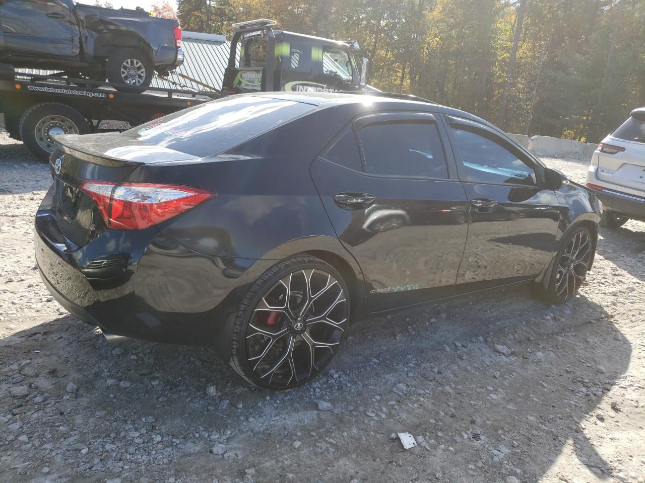 2015 Toyota Corolla VIN 2T1BURHE6FC298764 Copart auction photo, front end / undercarriage damage thumbnail 3