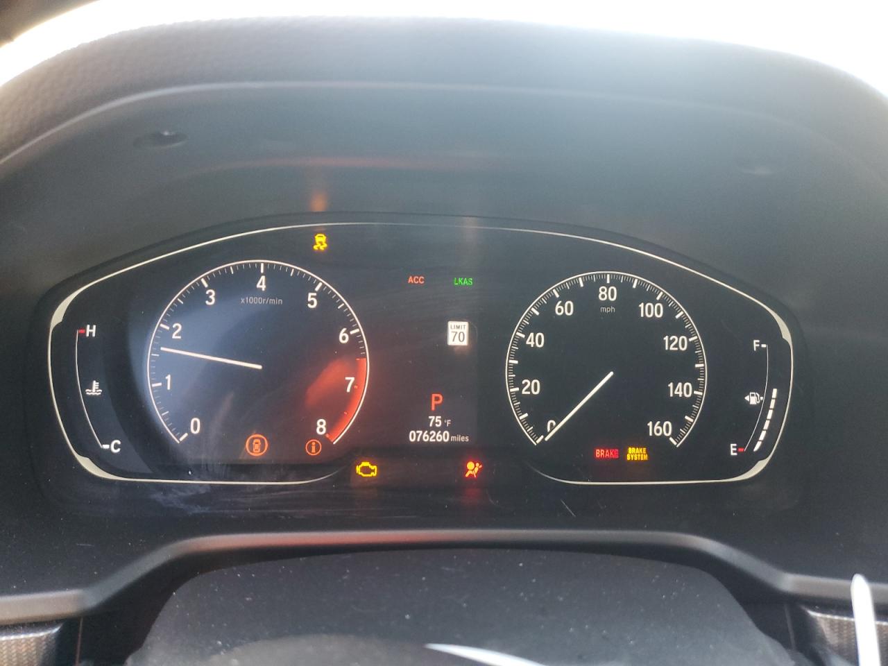 2018 Honda Accord VIN 1HGCV1F32JA066973 Copart auction photo, front end / mechanical damage thumbnail 9