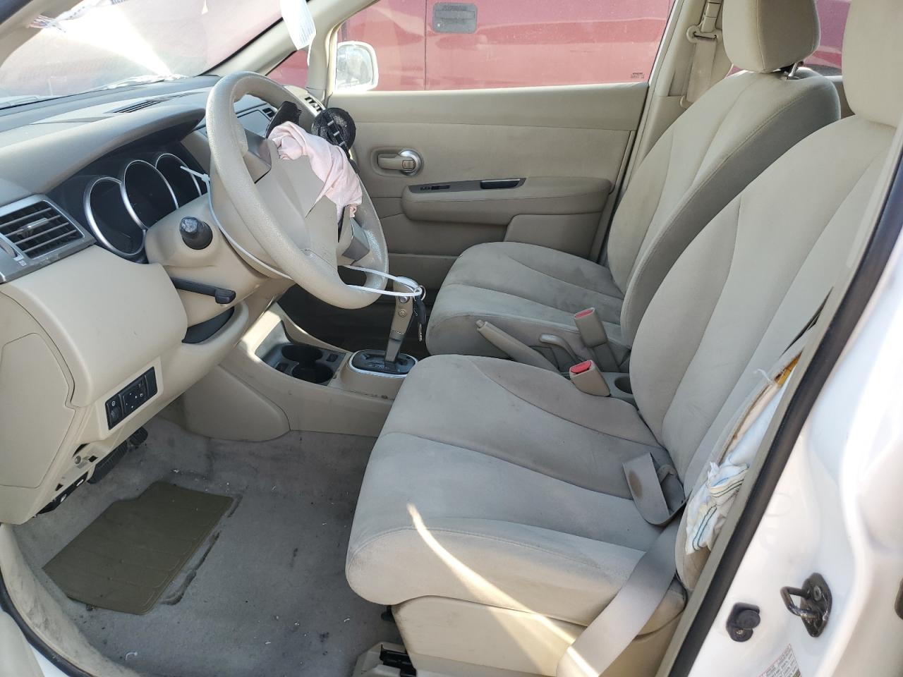 2007 Nissan Versa VIN 3N1BC13E17L394444 Copart auction photo, front end damage thumbnail 7