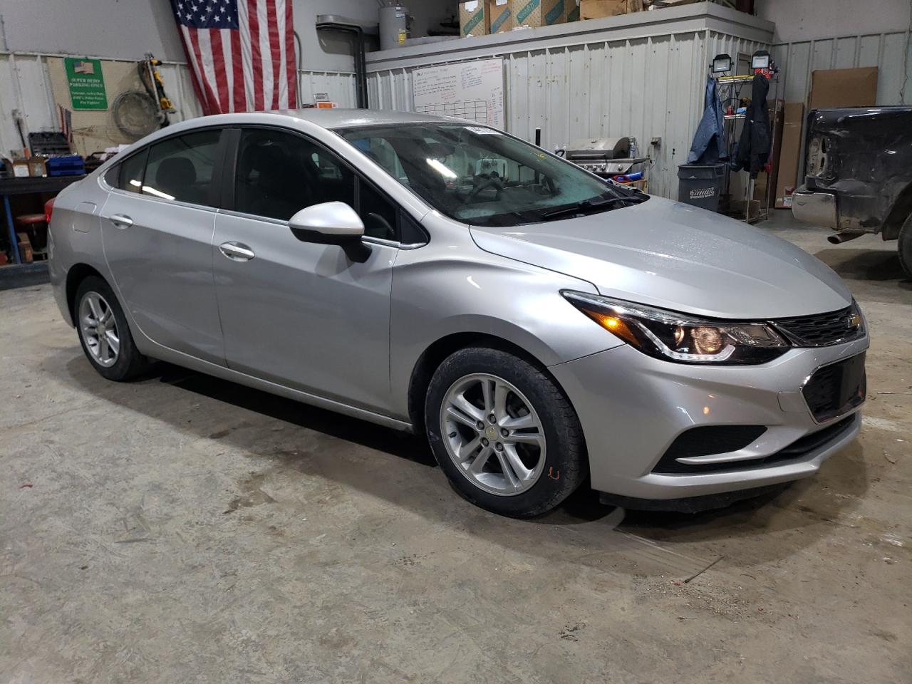 2016 Chevrolet Cruze VIN 1G1BE5SM9G7230704 Copart auction photo, side / front end damage thumbnail 4