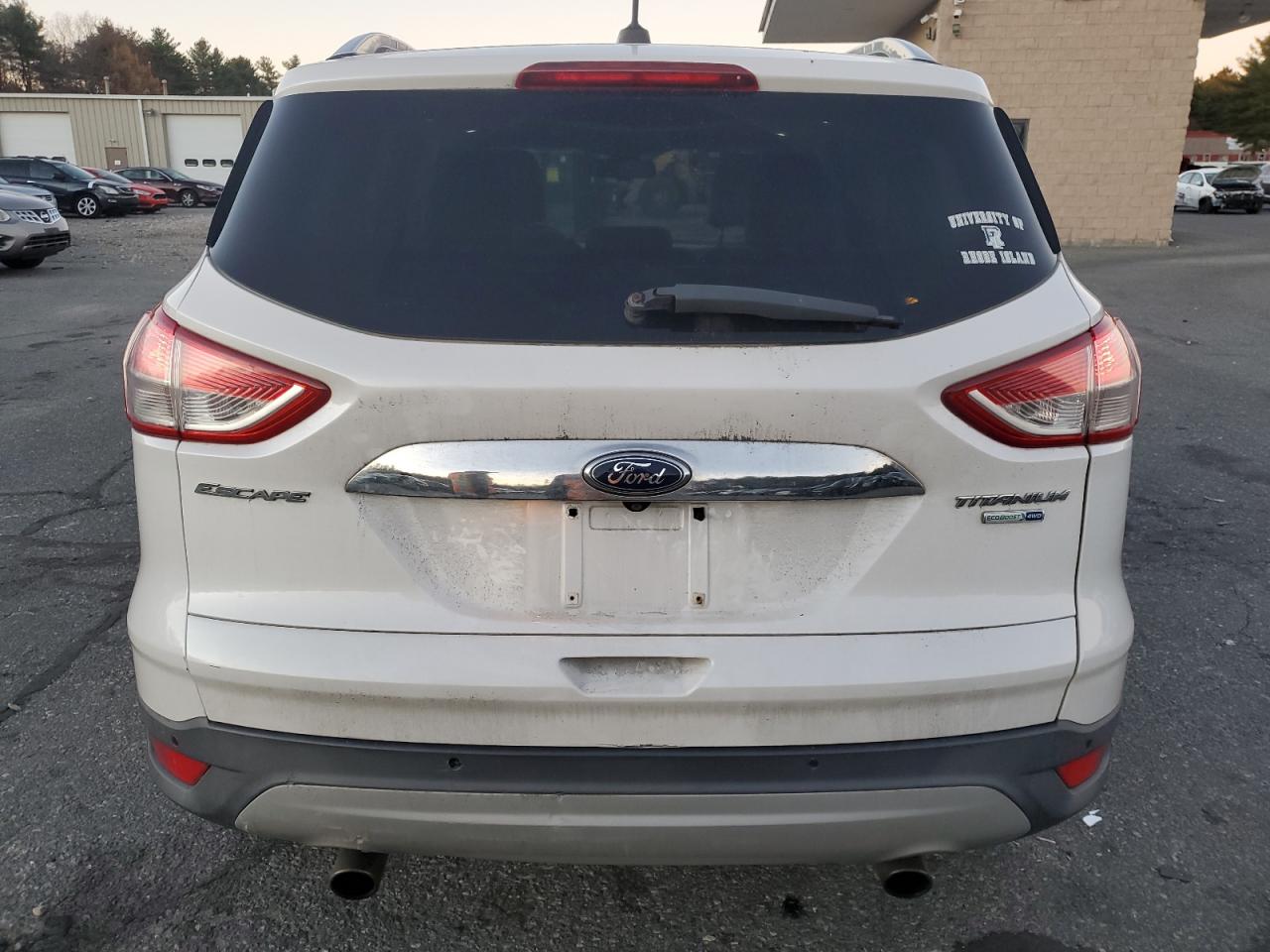 2014 Ford Escape VIN 1FMCU9J94EUD39147 Copart auction photo, front end / side damage thumbnail 6