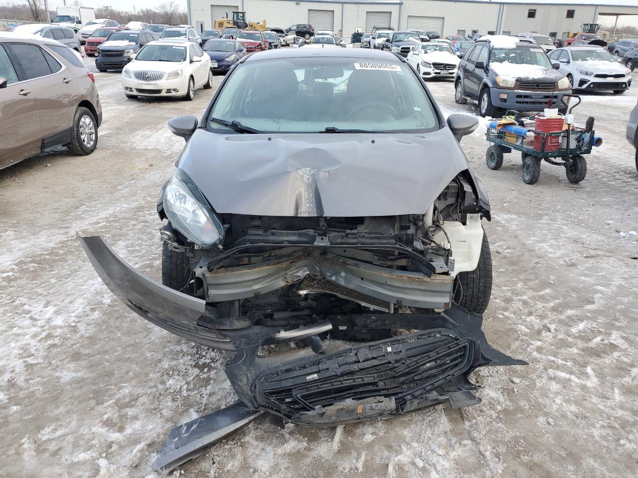 2014 Ford Fiesta VIN 3FADP4EJ7EM241344 Copart auction photo, all over / mechanical damage thumbnail 5