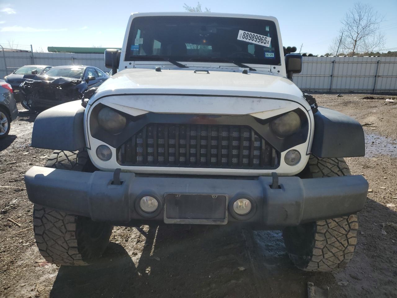 2015 Jeep Wrangler VIN 1C4BJWDG8FL716460 Copart auction photo, front end / mechanical damage thumbnail 5