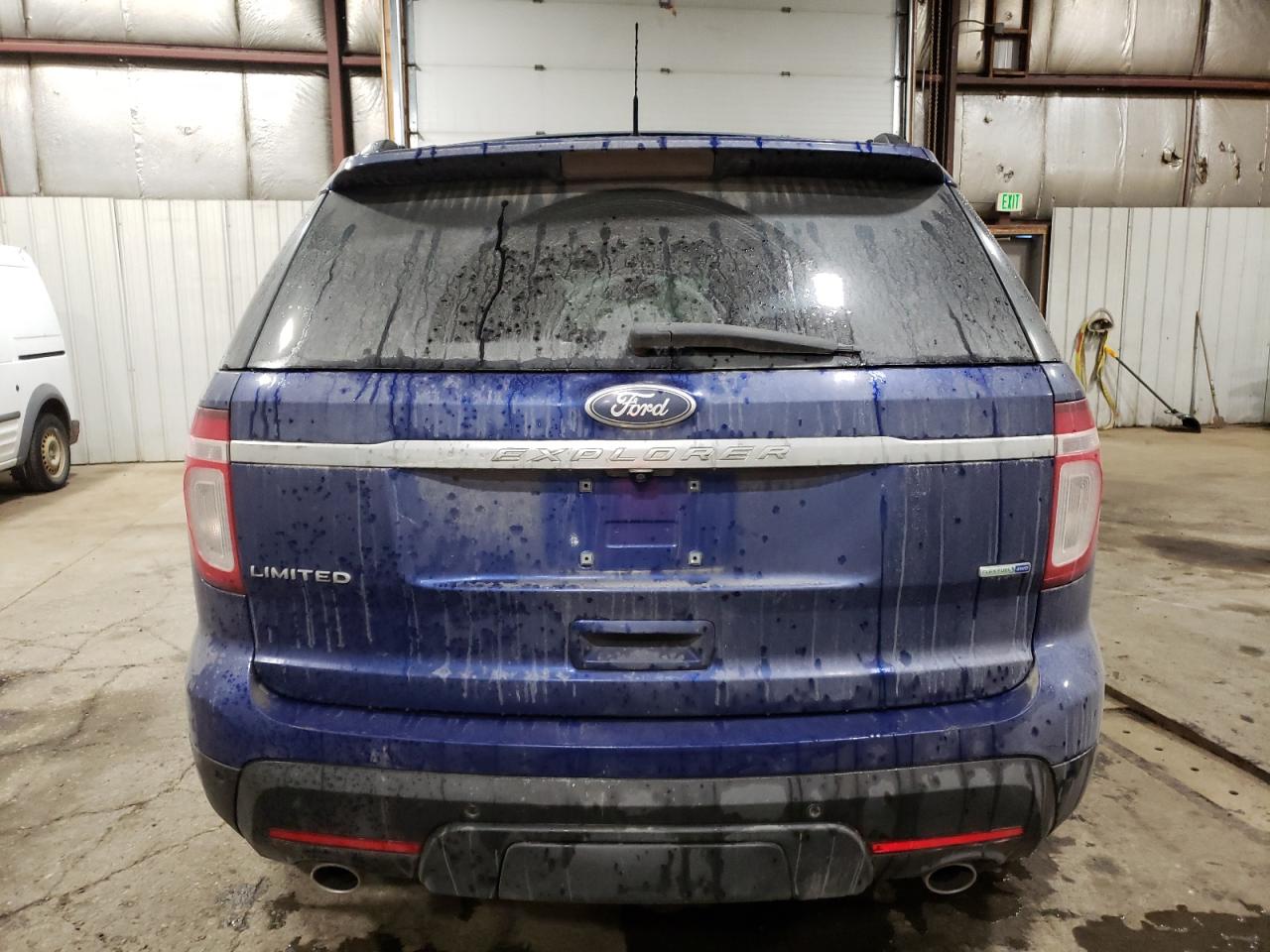 2014 Ford Explorer VIN 1FM5K8F88EGA49694 Copart auction photo, front end damage thumbnail 6