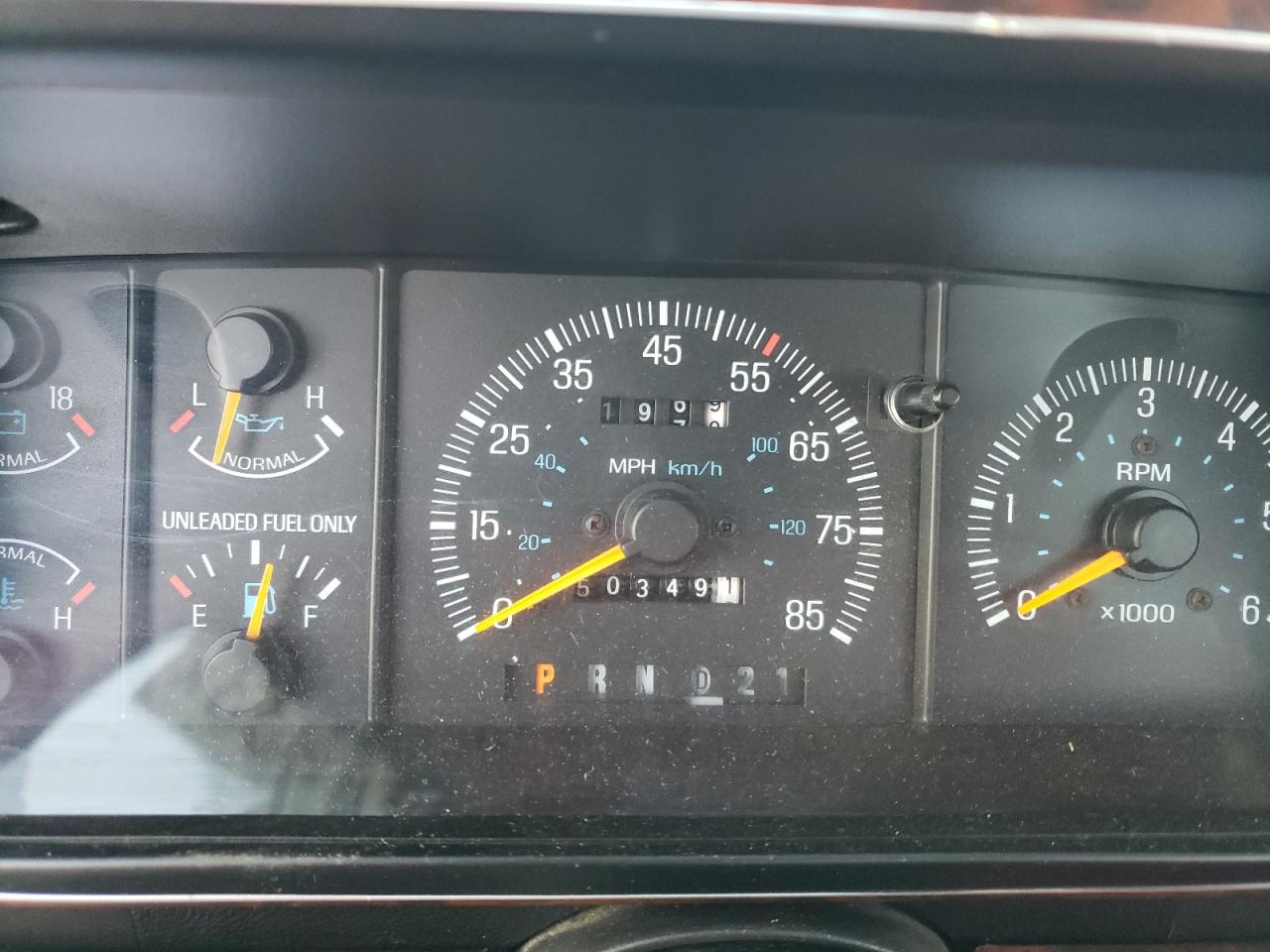 1990 Ford F-150 VIN 1FTEF15N9LPB30210 Copart auction photo, front end damage thumbnail 9