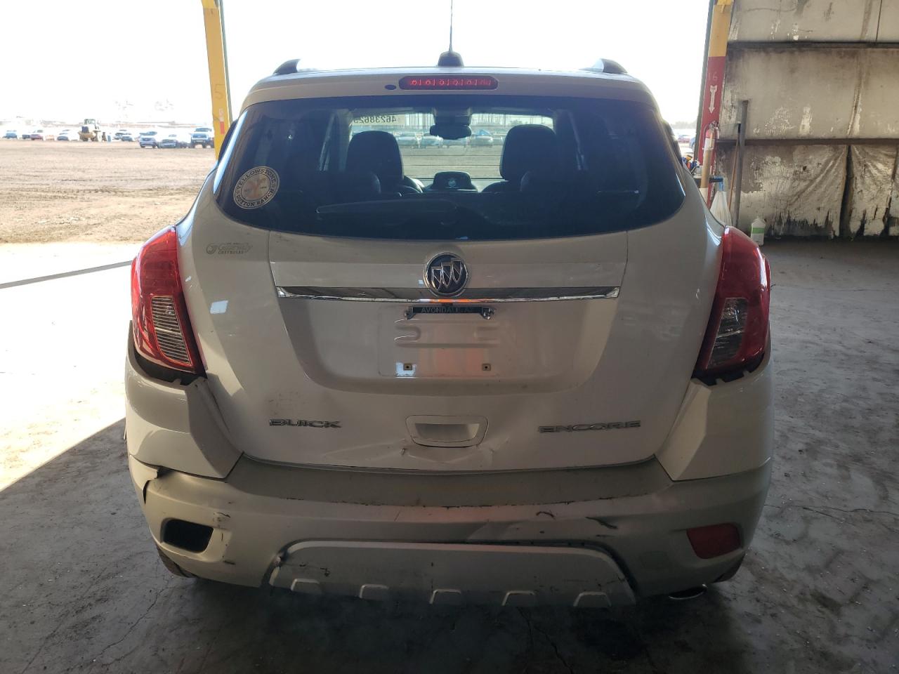 2016 Buick Encore VIN KL4CJASB1GB653475 Copart auction photo, rear end damage thumbnail 6