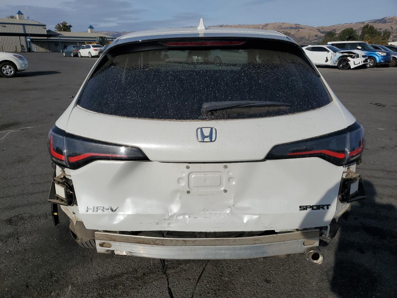 2023 Honda HR-V VIN 3CZRZ2H51PM710843 Copart auction photo, rear end damage thumbnail 6