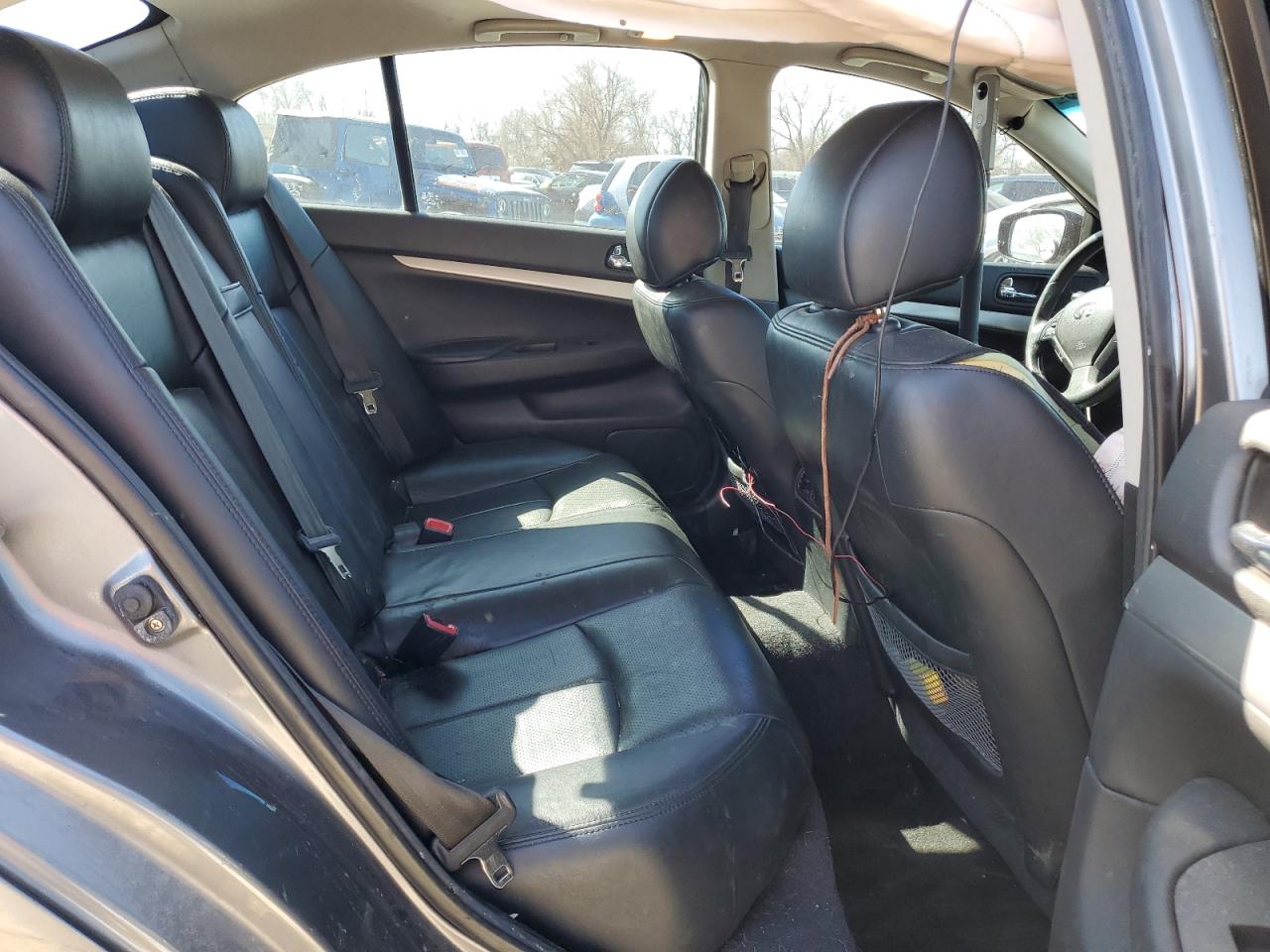 2013 Infiniti G VIN JN1CV6AR5DM752034 Copart auction photo, side damage thumbnail 11