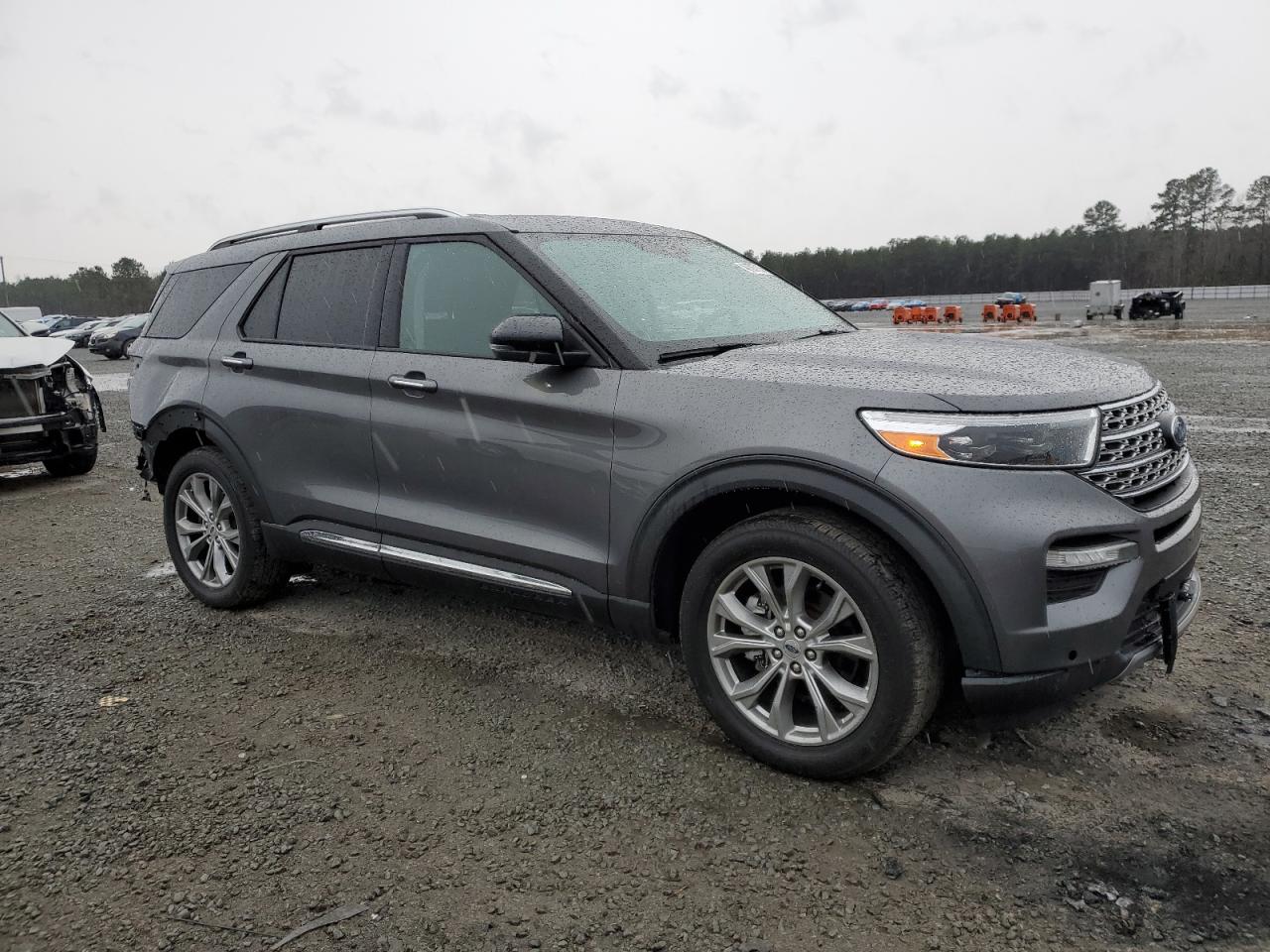 2021 Ford Explorer VIN 1FMSK8FH8MGA85354 Copart auction photo, rear end damage thumbnail 4