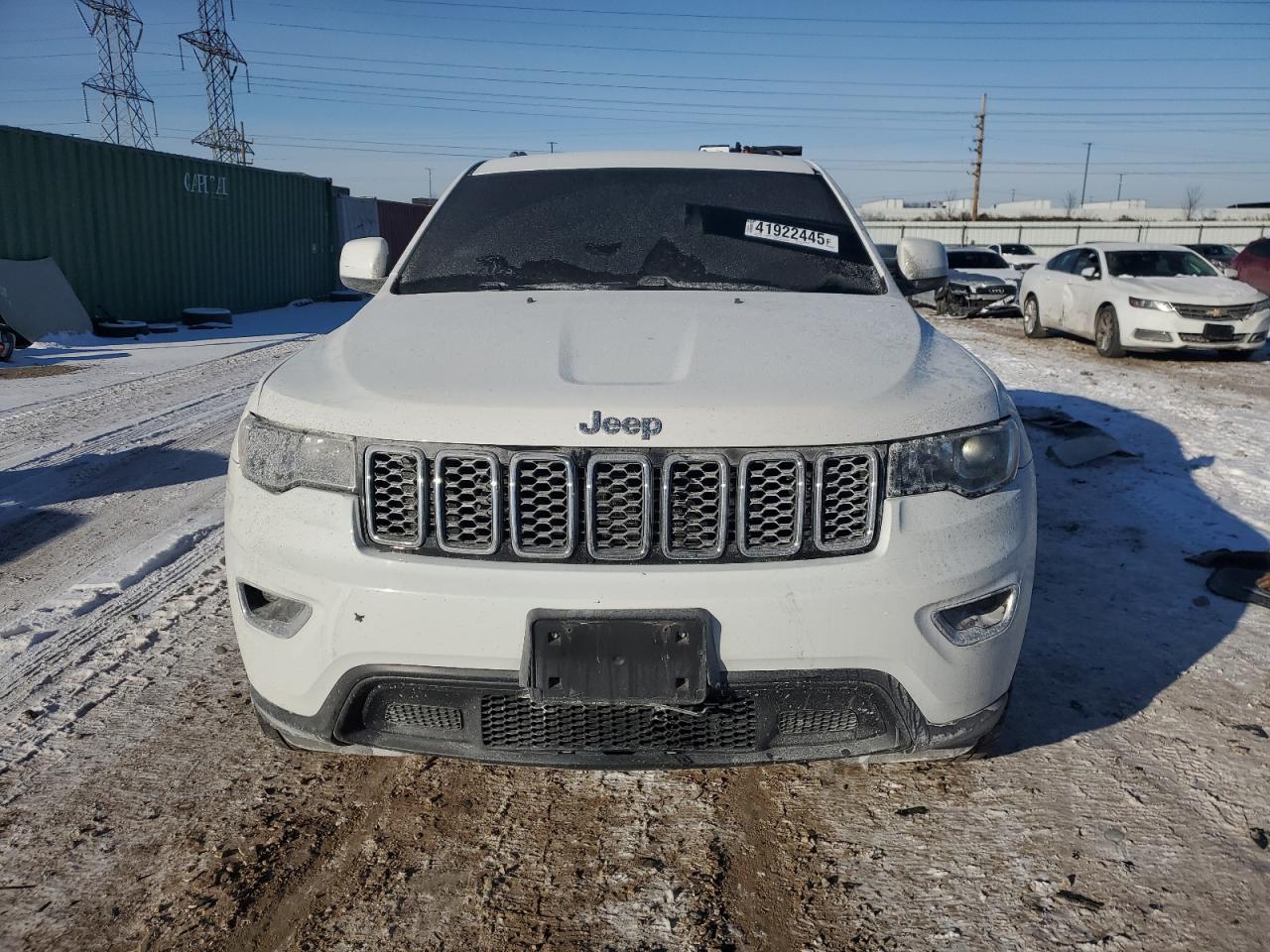 2018 Jeep Grand Cherokee VIN 1C4RJFAG4JC257097 Copart auction photo, vandalism / minor dent/scratches damage thumbnail 5