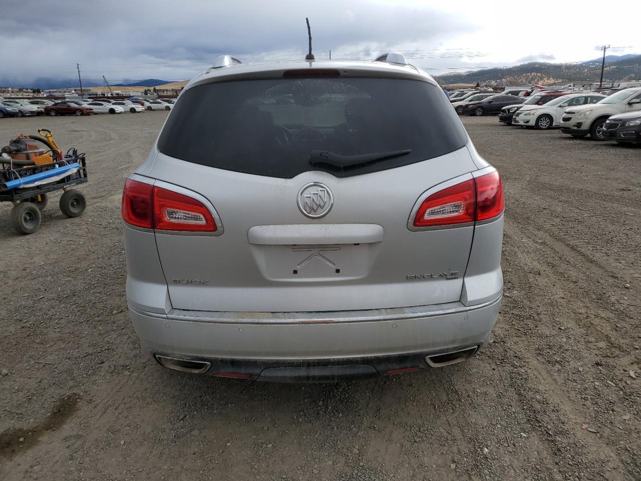 2013 Buick Enclave VIN 5GAKVCKD6DJ104232 Copart auction photo, front end damage thumbnail 6