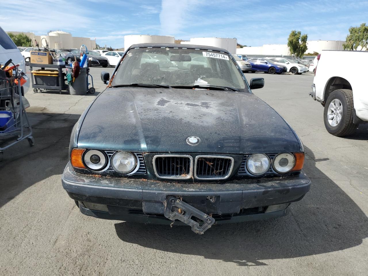 1995 BMW 5er VIN WBAHD6328SGK86775 Copart auction photo, minor dent/scratches damage thumbnail 5