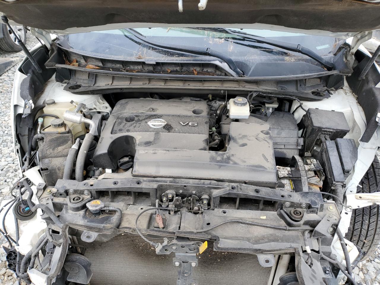 2017 Nissan Murano VIN 5N1AZ2MG3HN110144 Copart auction photo, front end damage thumbnail 12