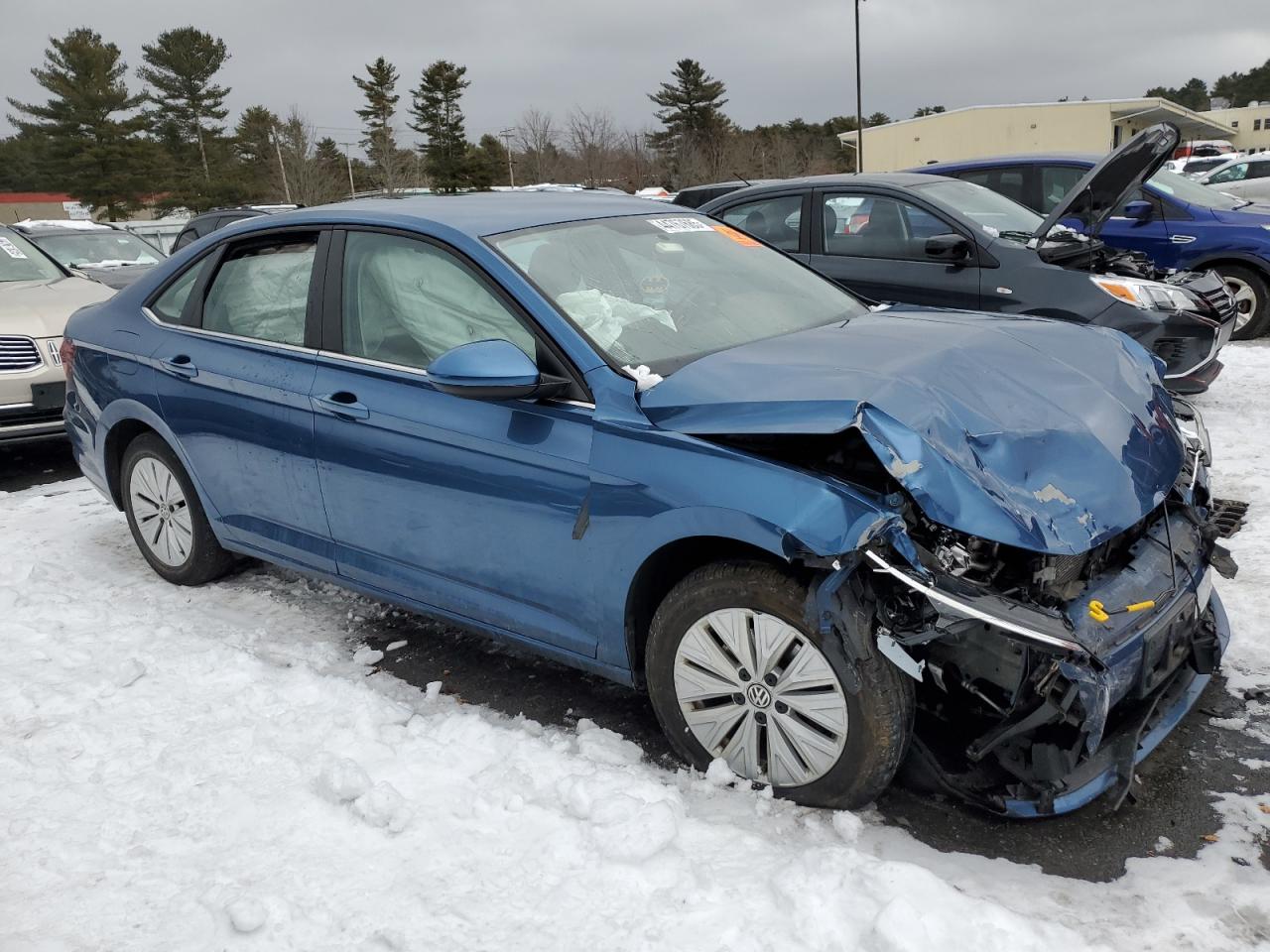 2019 Volkswagen Jetta VIN 3VWN57BU8KM114034 Copart auction photo, front end damage thumbnail 4