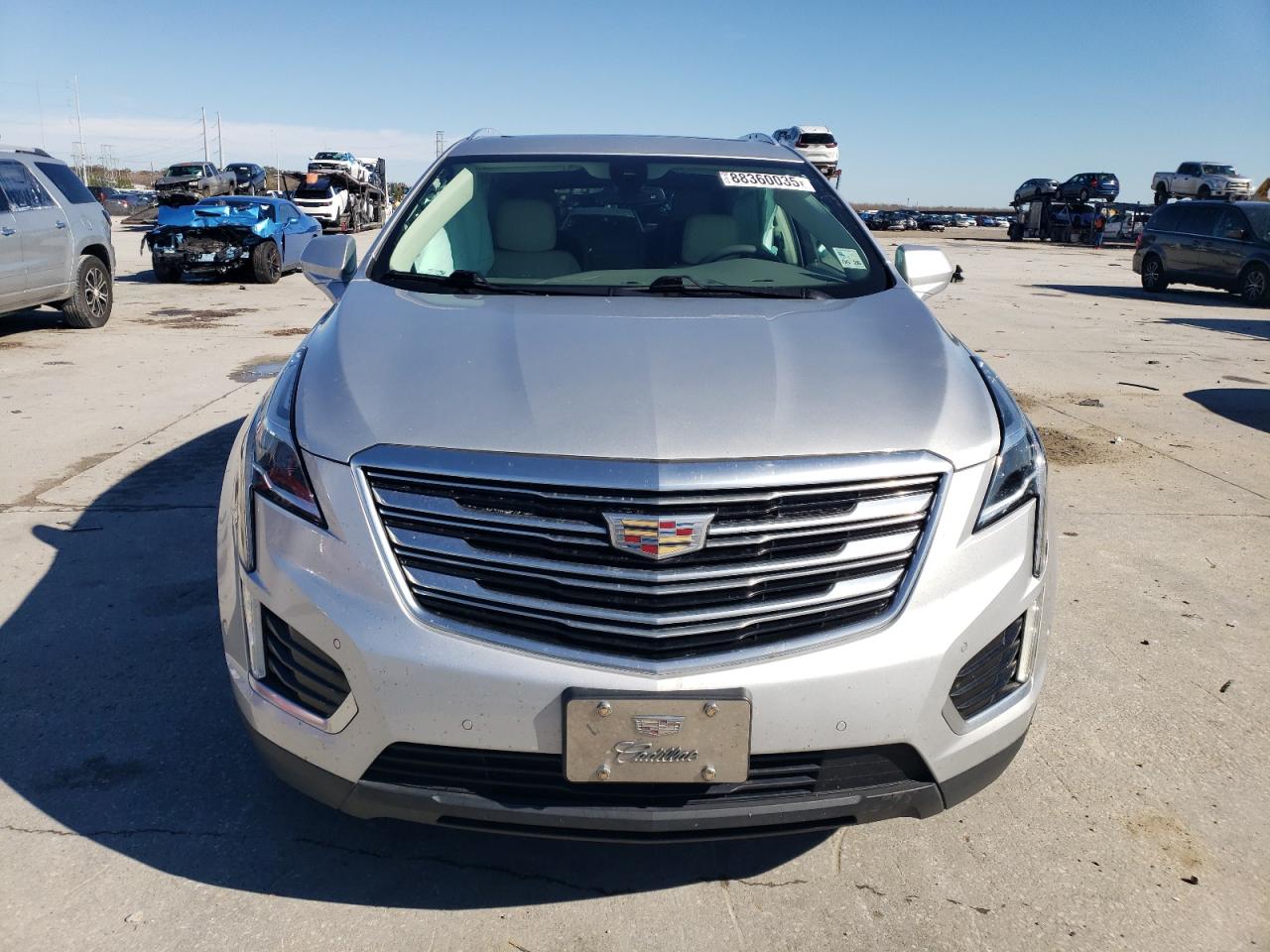 2017 Cadillac XT5 VIN 1GYKNCRS6HZ158554 Copart auction photo, side damage thumbnail 5