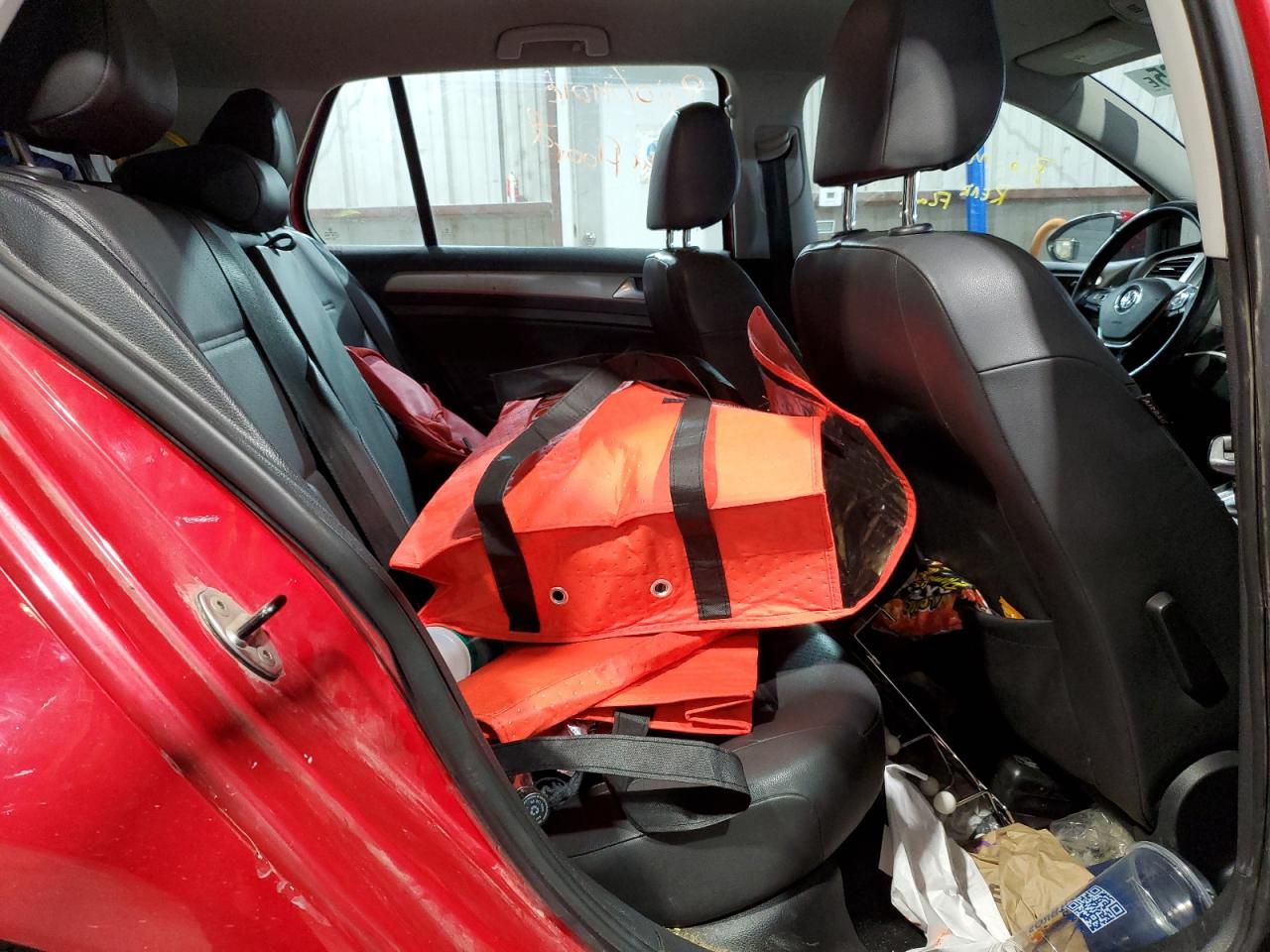 2015 Volkswagen Golf VIN 3VW2A7AU1FM066849 Copart auction photo, front end / side damage thumbnail 12