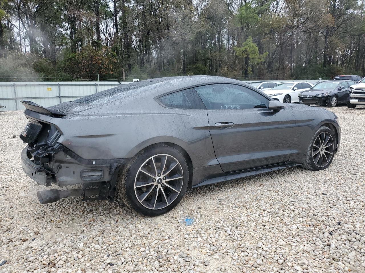 2017 Ford Mustang VIN 1FA6P8TH5H5249937 Copart auction photo, rear end damage thumbnail 3