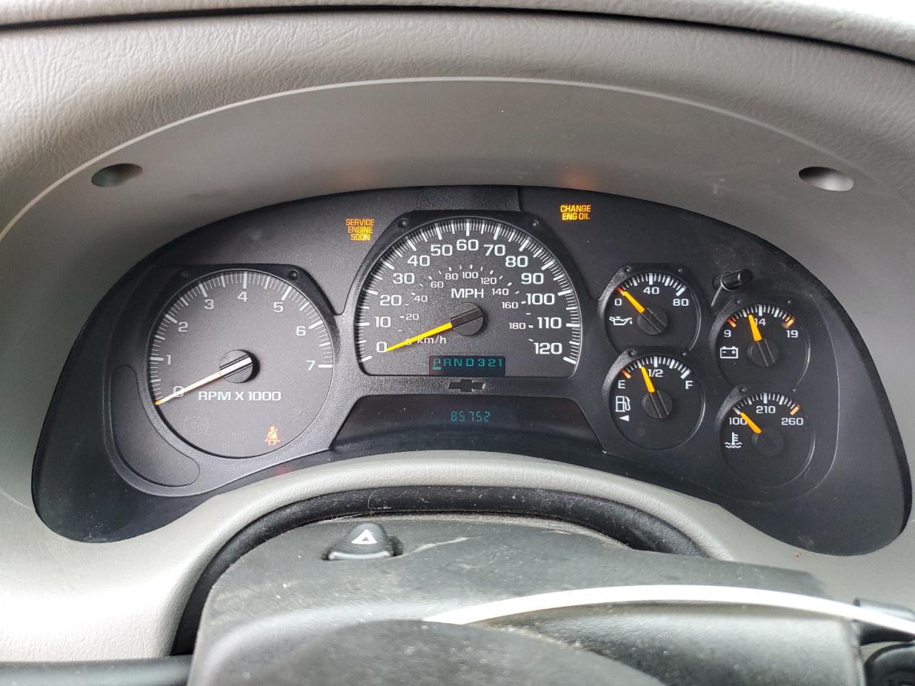 2004 Chevrolet TrailBlazer VIN 1GNDS13S942353045 Copart auction photo, rear end damage thumbnail 9