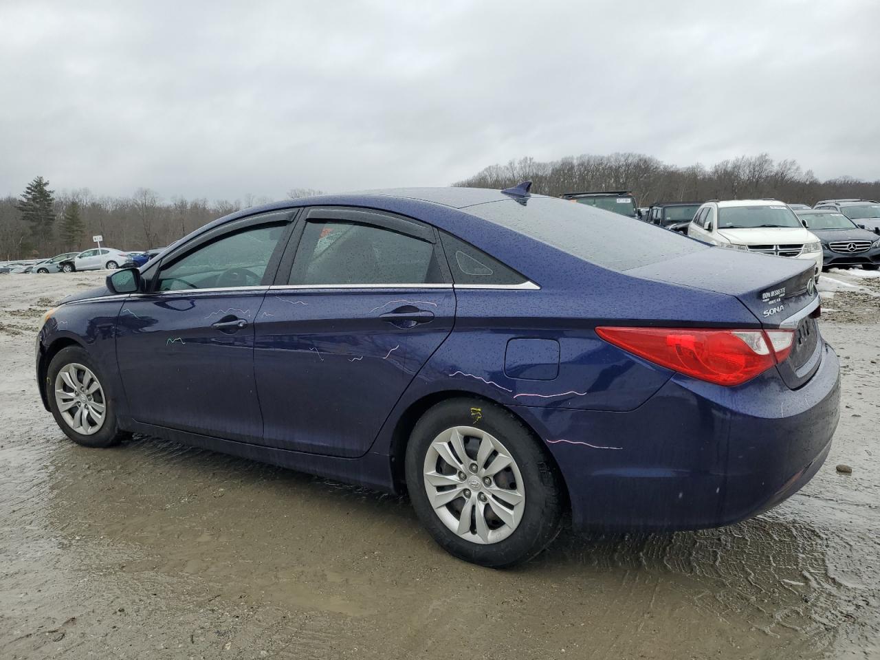 2011 Hyundai Sonata VIN 5NPEB4AC5BH277331 Copart auction photo, front end / undercarriage damage thumbnail 2