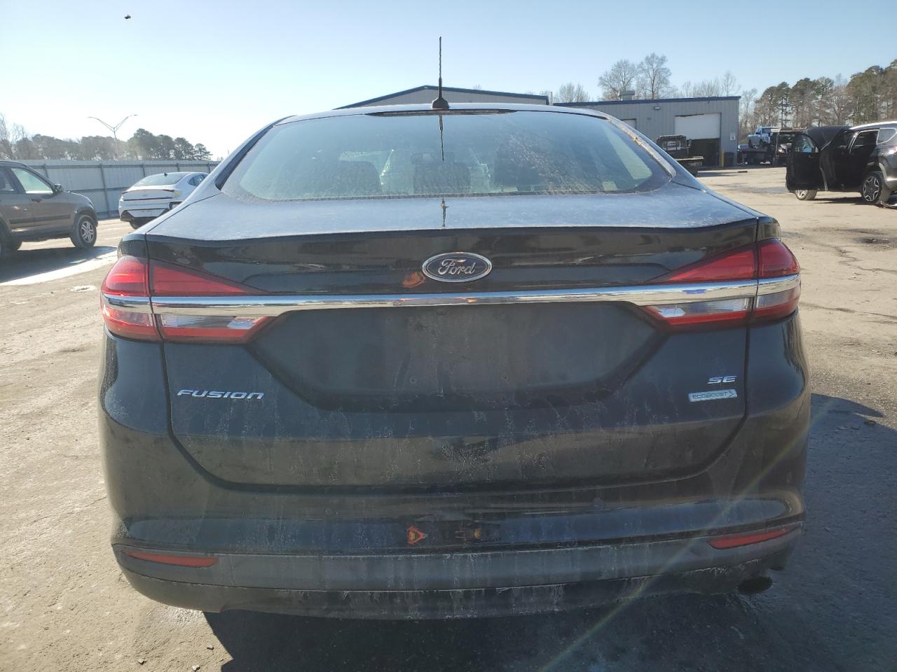2017 Ford Fusion VIN 3FA6P0HD4HR365859 Copart auction photo, side / undercarriage damage thumbnail 6