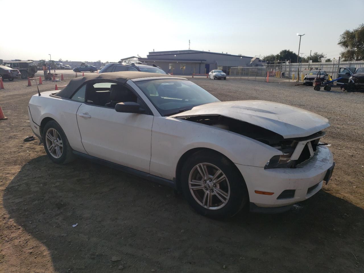 2012 Ford Mustang VIN 1ZVBP8EM8C5263906 Copart auction photo, front end / rear end damage thumbnail 4