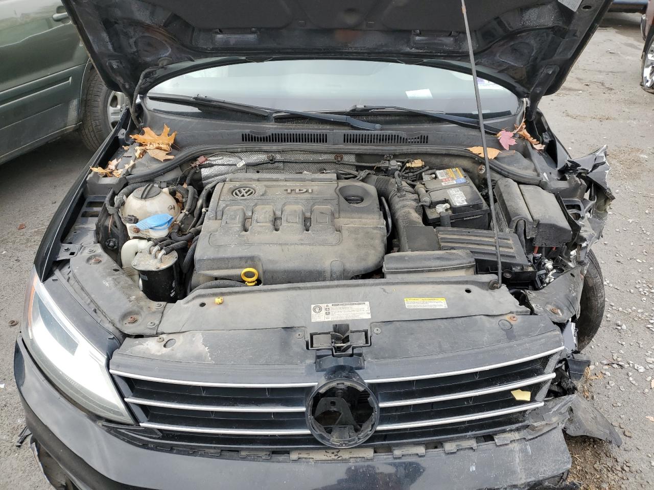 2015 Volkswagen Jetta VIN 3VWLA7AJ0FM305446 Copart auction photo, front end / rear end damage thumbnail 12