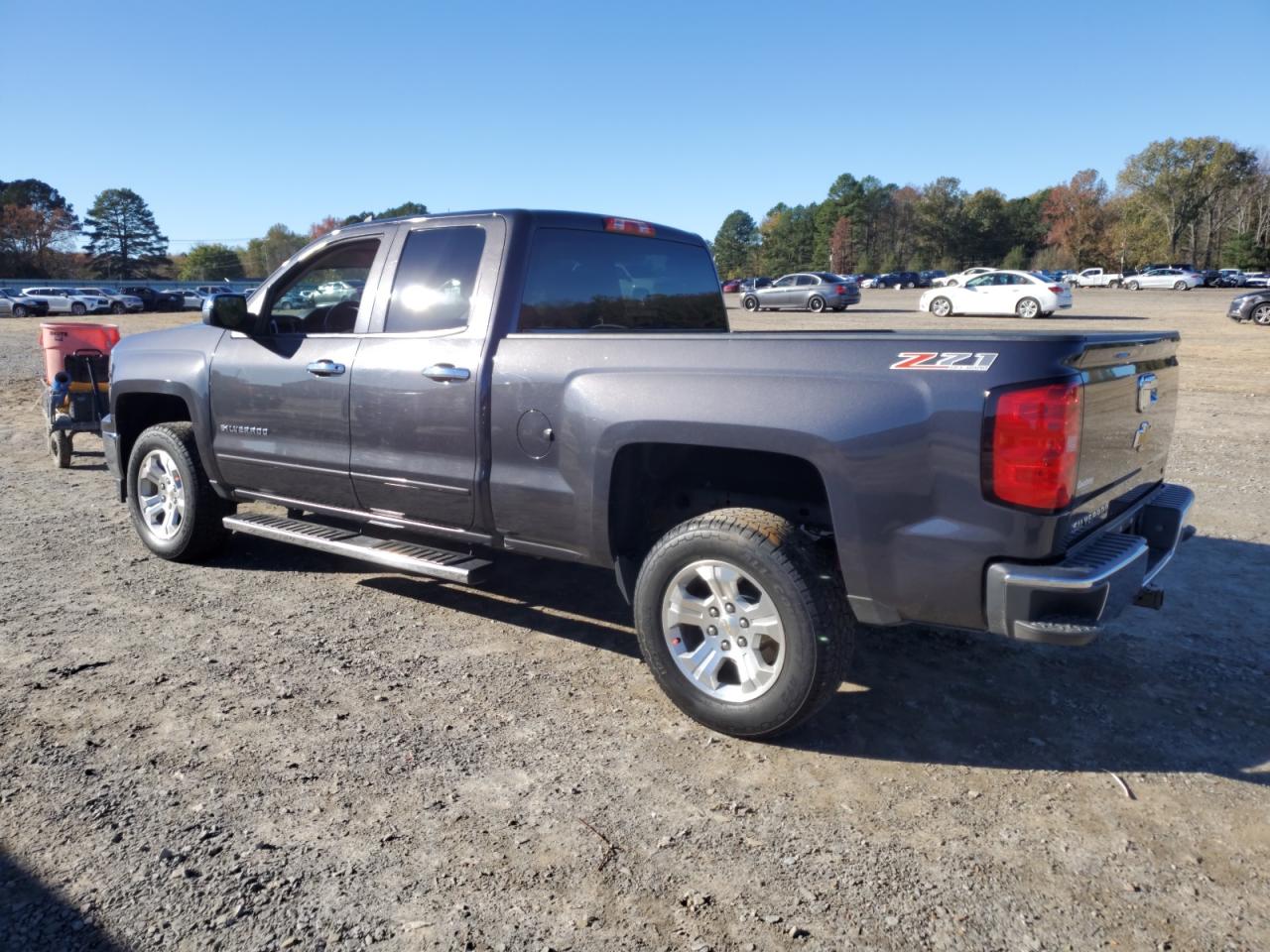 2015 Chevrolet Silverado VIN 1GCVKREC2FZ189519 Copart auction photo, side / rear end damage thumbnail 2