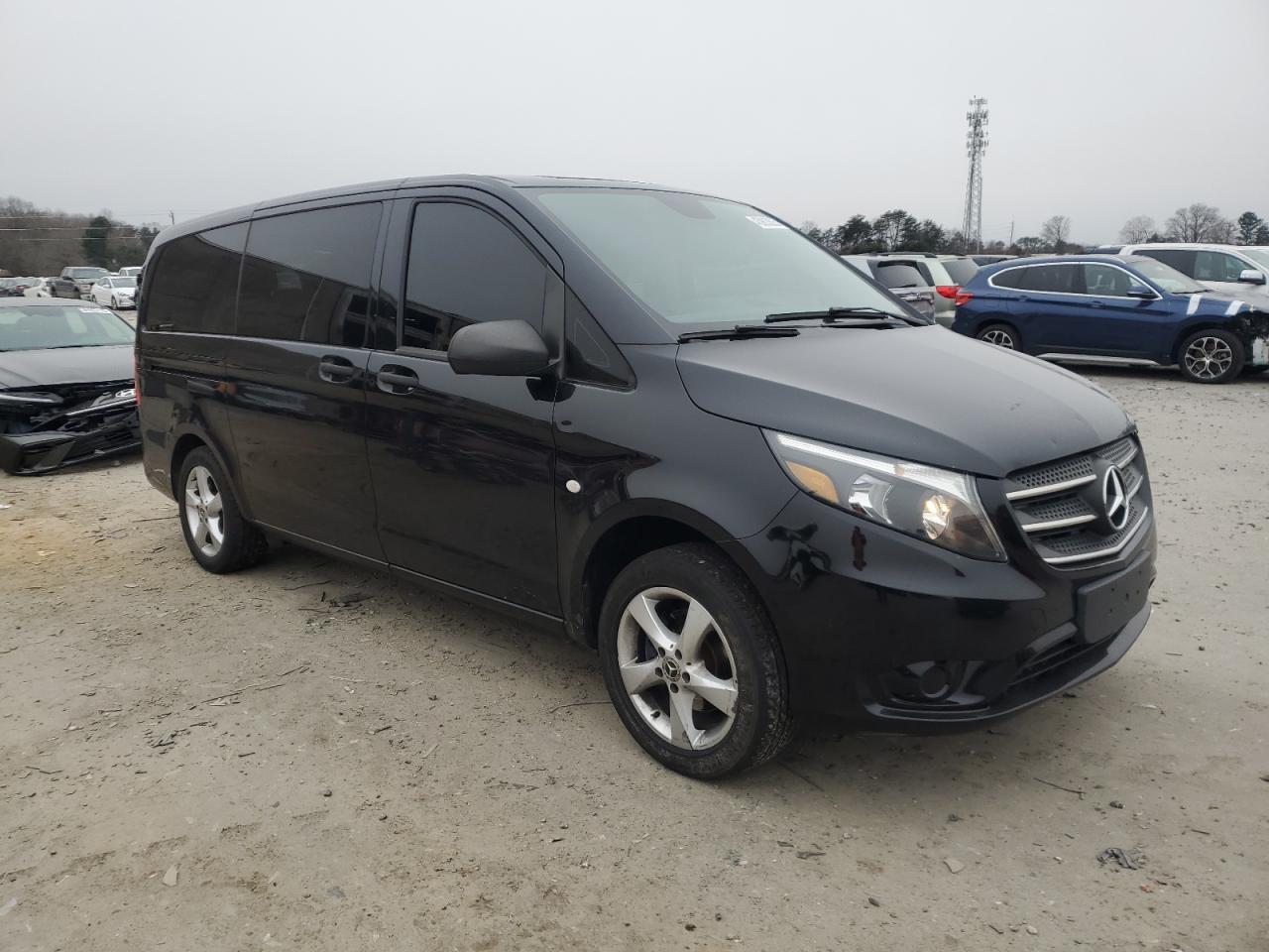 2018 Mercedes-Benz Metris VIN WD4PG2EEXJ3489913 Copart auction photo, rear end / minor dent/scratches damage thumbnail 4
